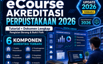 eCourse Bukti Fisik/Borang Akreditasi Perpustakaan - TERBARU 2026