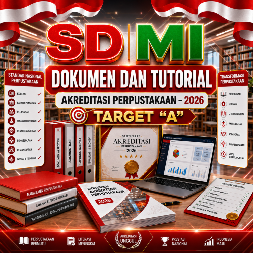 SD/MI - Tutorial & Dokumen Bukti Fisik Akreditasi Perpustakaan