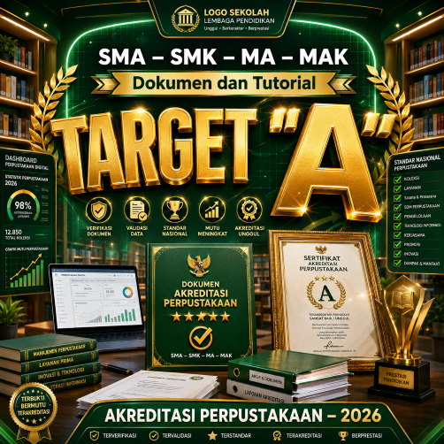 SMA/SMK/MA/MAK - Tutorial & Dokumen Bukti Fisik Akreditasi Perpustakaan